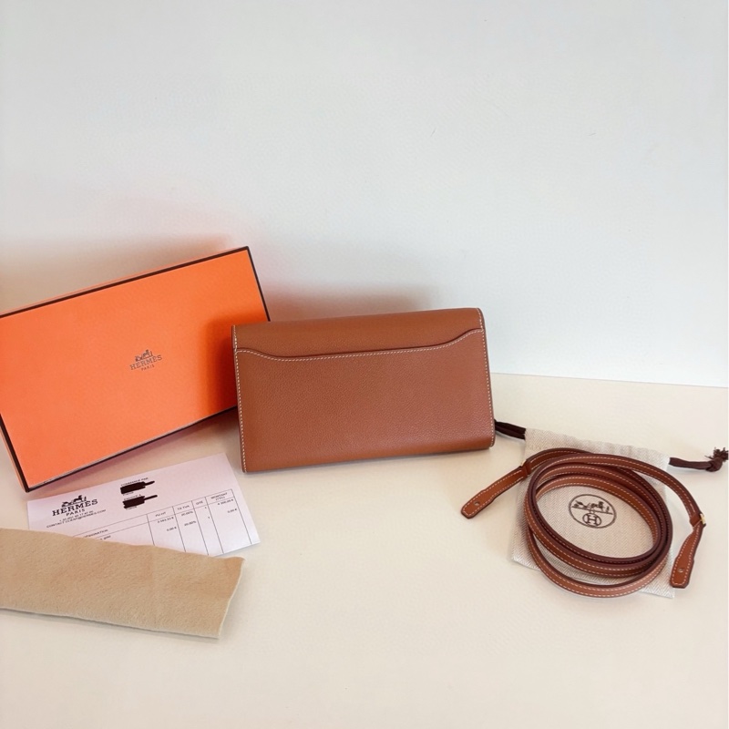 【閒置全套🆕】Hermes Constance togo 金棕色金扣 ec皮 Z刻 愛馬仕頂流小包斜挎包-3
