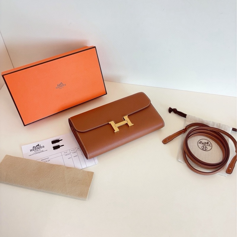 【閒置全套🆕】Hermes Constance togo 金棕色金扣 ec皮 Z刻 愛馬仕頂流小包斜挎包-4