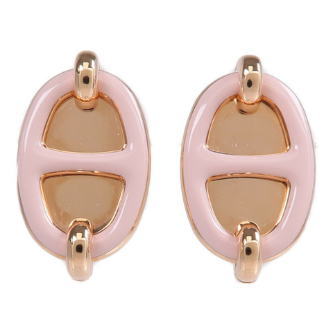 HERMES 金屬Mini Maillon耳環