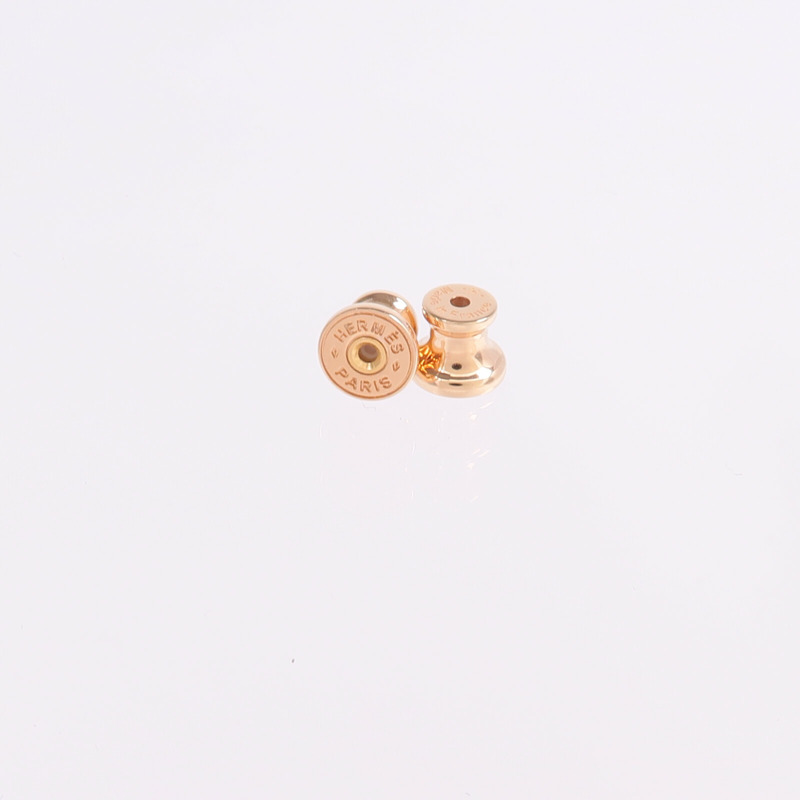 HERMES 金屬Mini Maillon耳環-4
