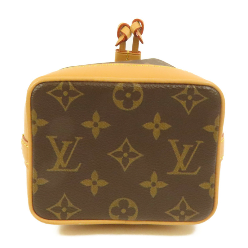 LOUIS VUITTON Monogram Nano Noe金扣手挽肩背兩用袋-3