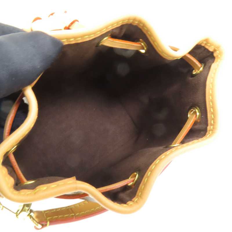LOUIS VUITTON Monogram Nano Noe金扣手挽肩背兩用袋-5