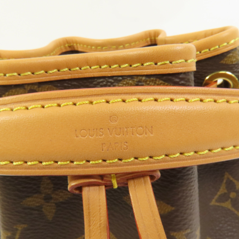 LOUIS VUITTON Monogram Nano Noe金扣手挽肩背兩用袋-8