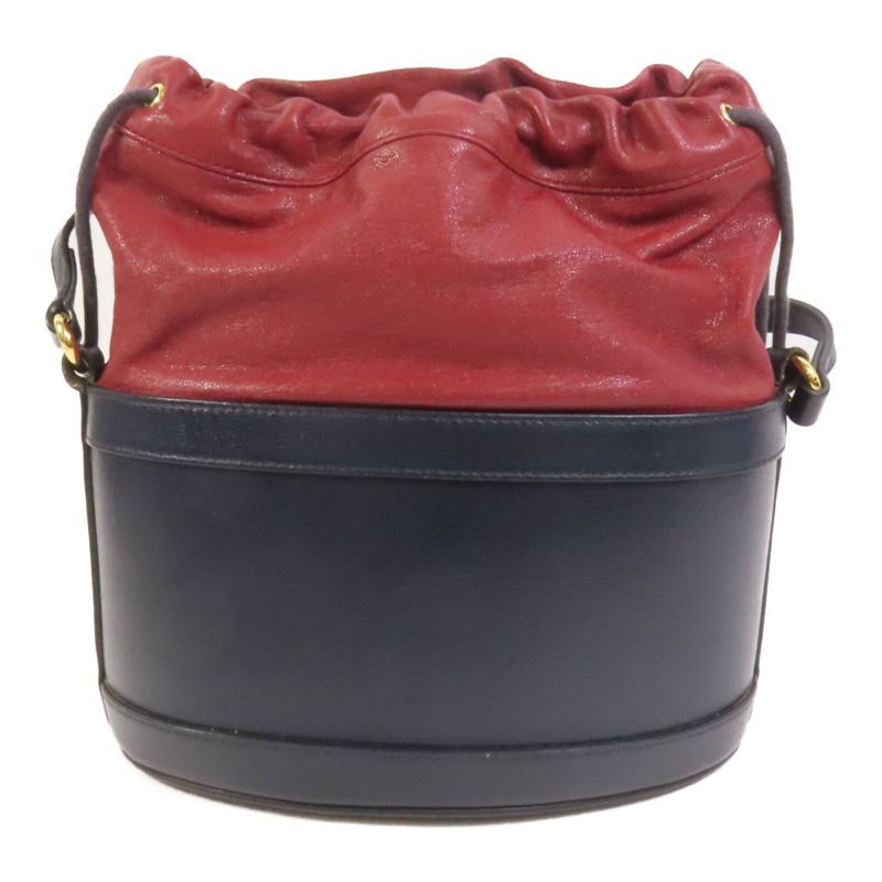 GUCCI 牛皮皮革1955 Horsebit Bucket金扣肩背袋-1