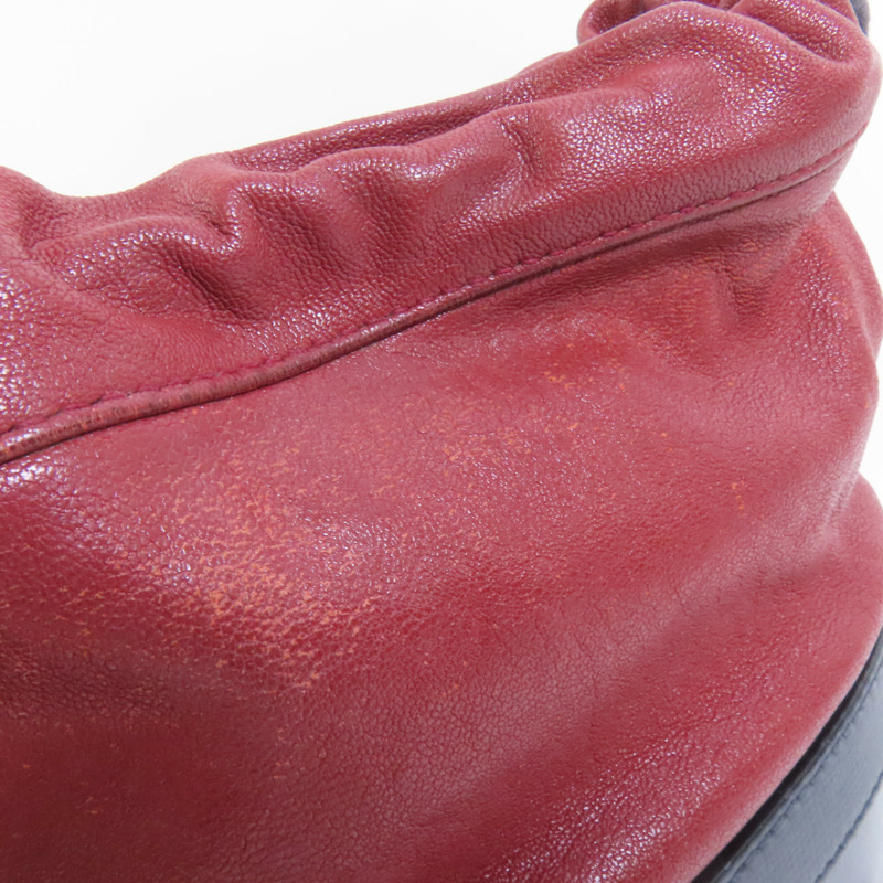 GUCCI 牛皮皮革1955 Horsebit Bucket金扣肩背袋-19