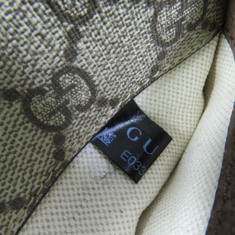 GUCCI 帆布Neo Vintage Small金扣肩背袋-10