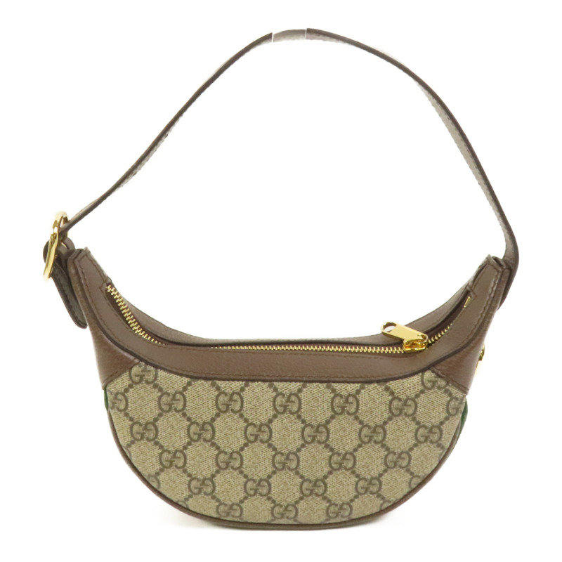 GUCCI 塗層帆布Ophidia Mini Bag金扣肩背袋-1