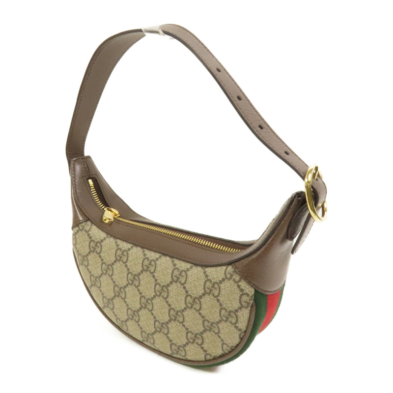 GUCCI 塗層帆布Ophidia Mini Bag金扣肩背袋-2