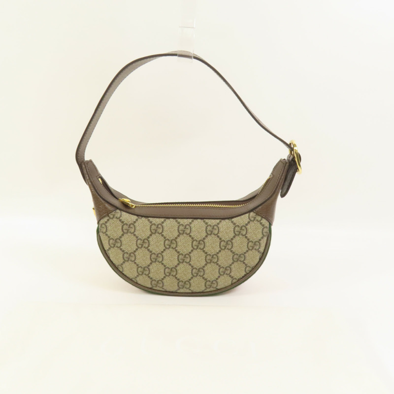 GUCCI 塗層帆布Ophidia Mini Bag金扣肩背袋-10