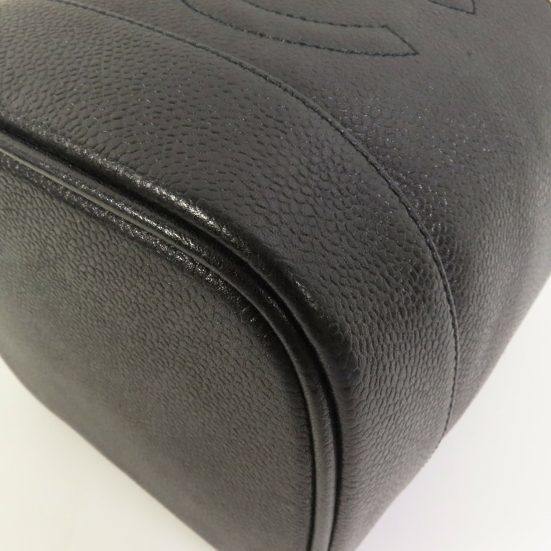 CHANEL 牛皮皮革Vintage Vanity Case金扣手挽袋-14