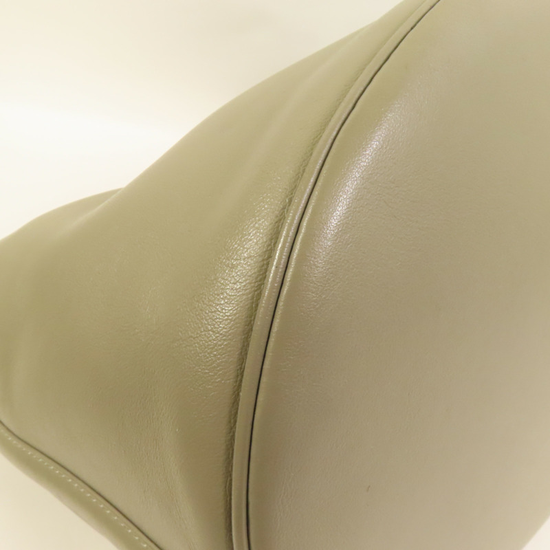 CELINE 牛皮皮革Bucket 16金扣手挽肩背兩用袋-13