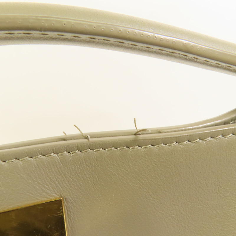 CELINE 牛皮皮革Bucket 16金扣手挽肩背兩用袋-19