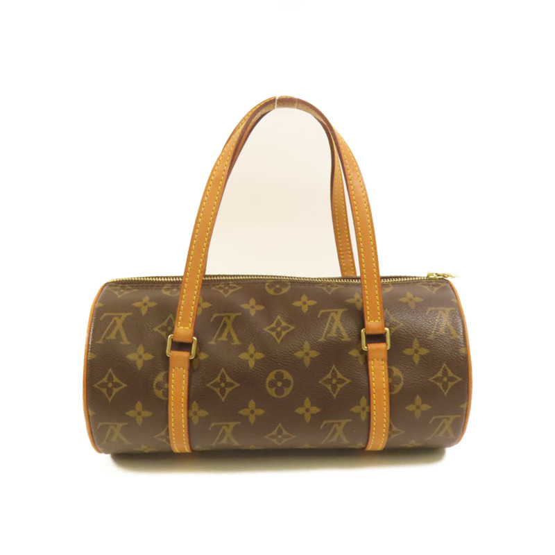 LOUIS VUITTON Monogram Papillon PM金扣手挽袋-1