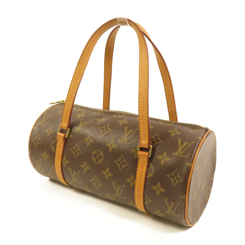 LOUIS VUITTON Monogram Papillon PM金扣手挽袋-2
