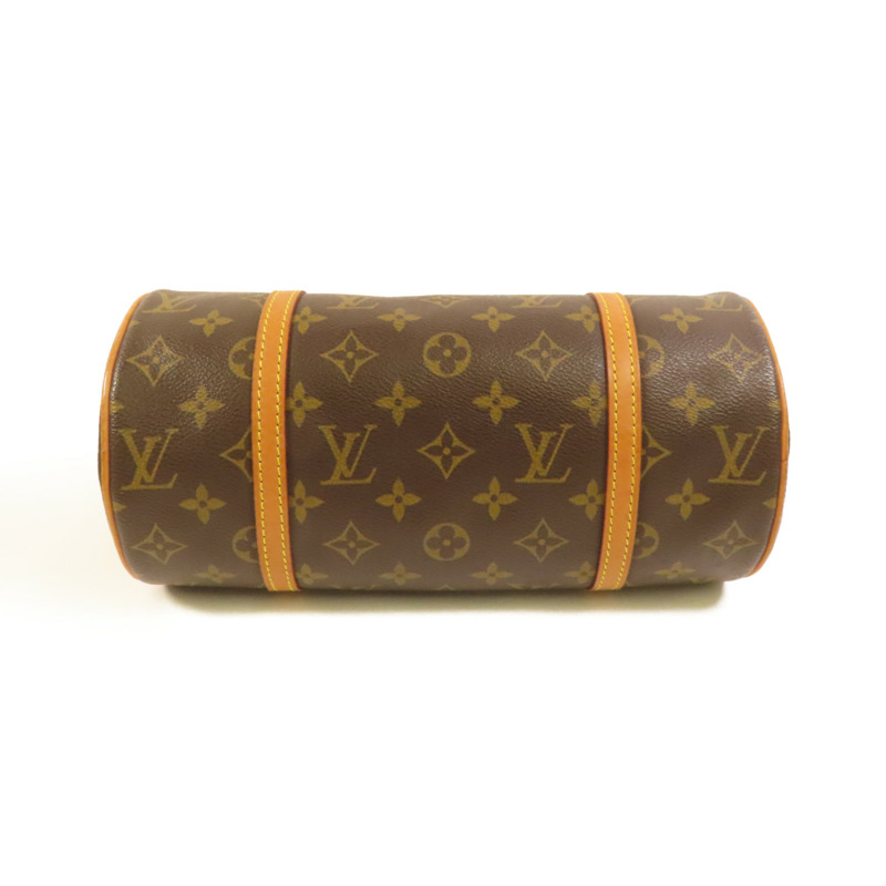 LOUIS VUITTON Monogram Papillon PM金扣手挽袋-3