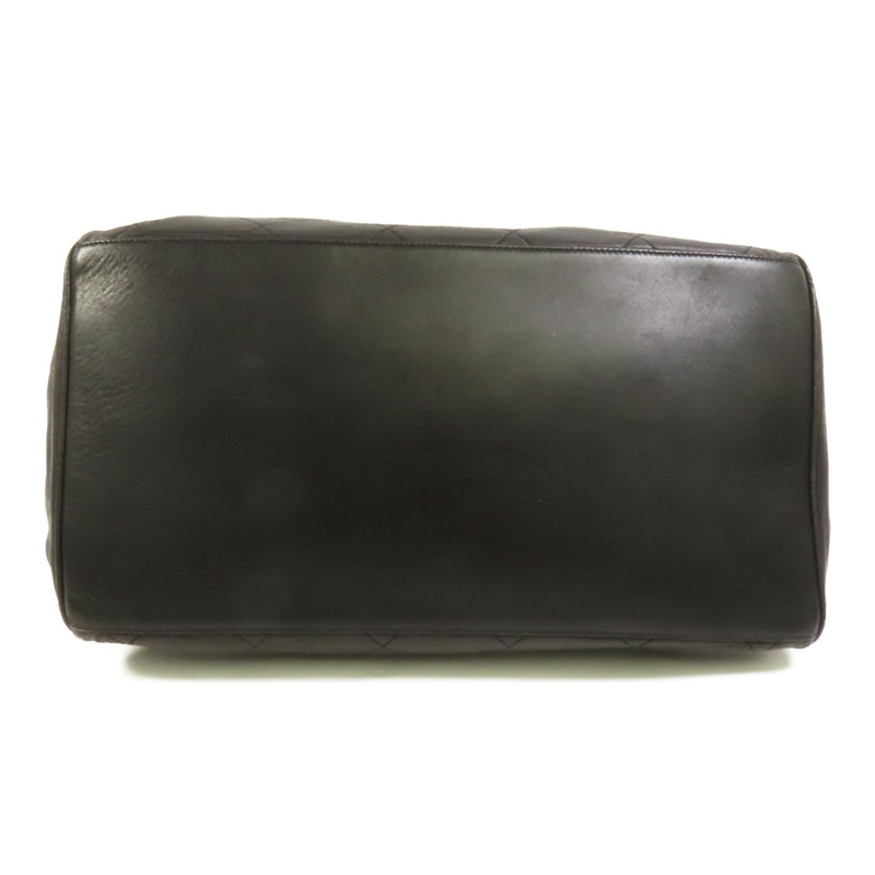 CHANEL 羊皮皮革Vintage Tote金扣鏈帶肩背袋-3