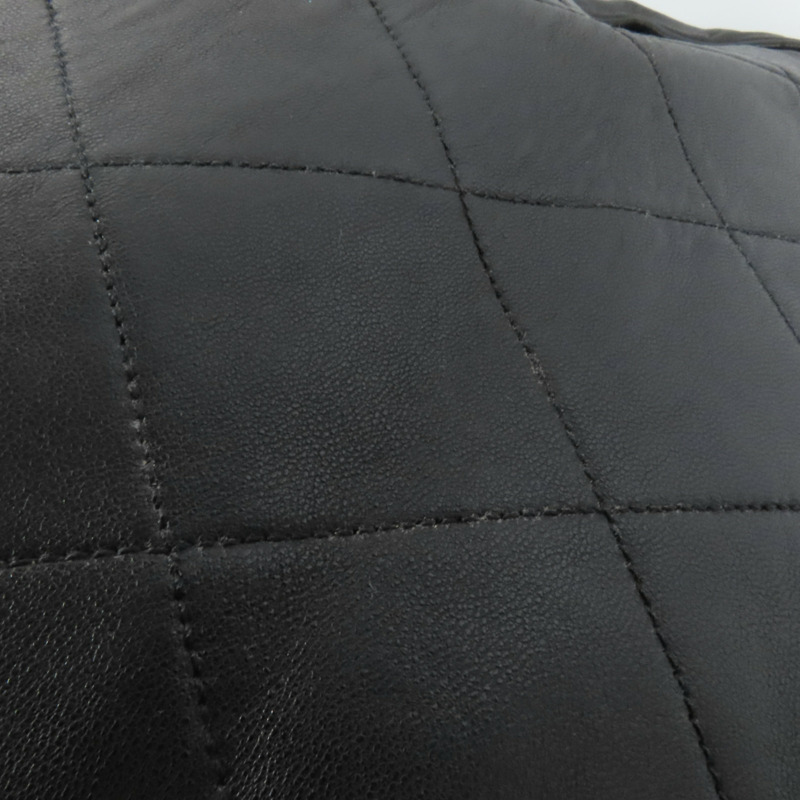 CHANEL 羊皮皮革Vintage Tote金扣鏈帶肩背袋-15