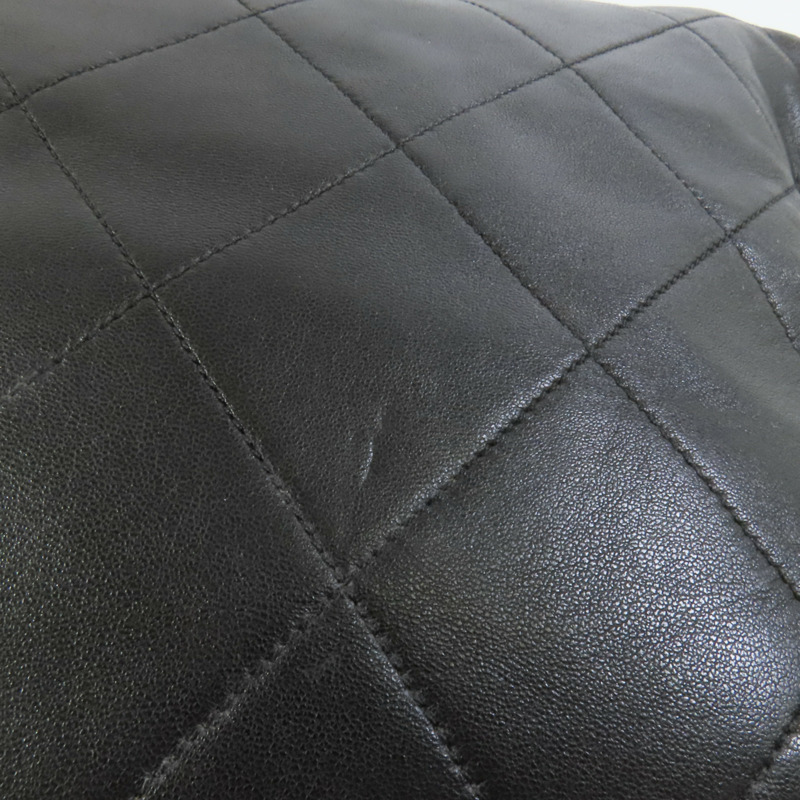 CHANEL 羊皮皮革Vintage Tote金扣鏈帶肩背袋-16