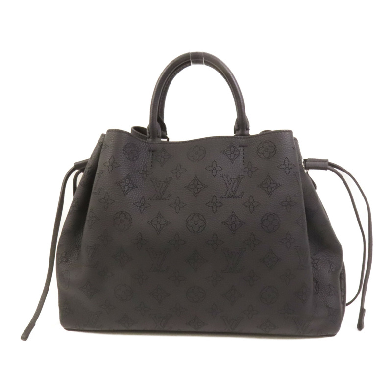 LOUIS VUITTON Mahina Bella Tote銀扣鏈帶手挽肩背兩用袋-1