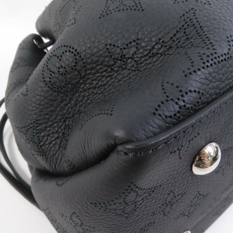 LOUIS VUITTON Mahina Bella Tote銀扣鏈帶手挽肩背兩用袋-11