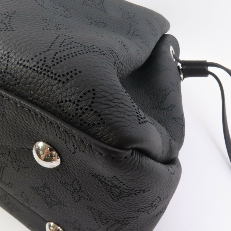 LOUIS VUITTON Mahina Bella Tote銀扣鏈帶手挽肩背兩用袋-12