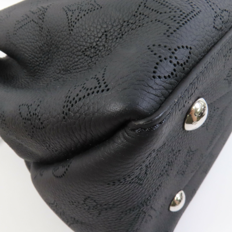 LOUIS VUITTON Mahina Bella Tote銀扣鏈帶手挽肩背兩用袋-13