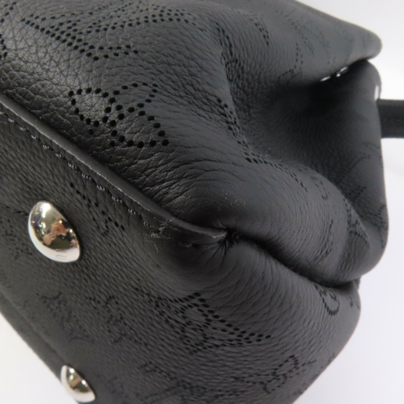 LOUIS VUITTON Mahina Bella Tote銀扣鏈帶手挽肩背兩用袋-14