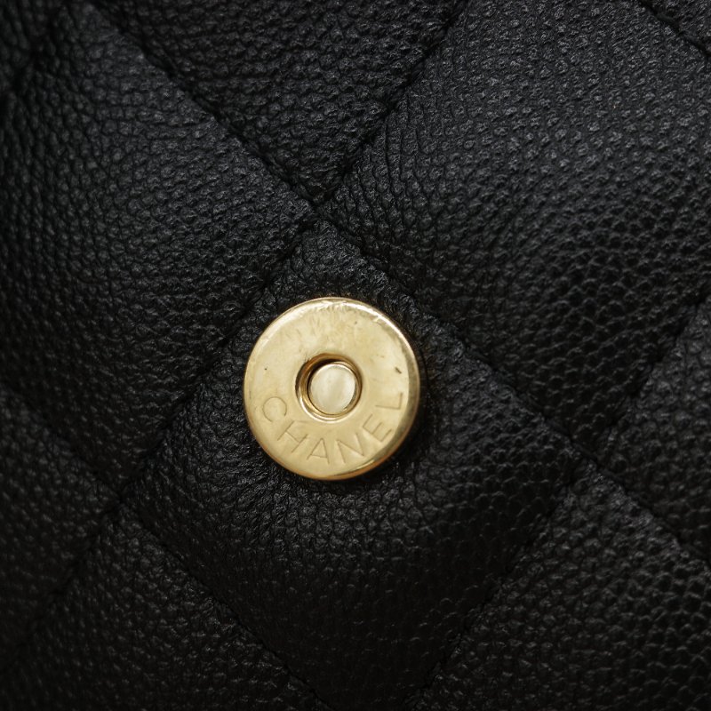 （全套全配🔥）品牌月限時特價🌟下個月就恢復原價💗 Chanel 香奈兒 25Bag 中號 黑色 菱格紋 荔枝皮牛皮 金屬鏈帶 Hobo包 肩背包-14