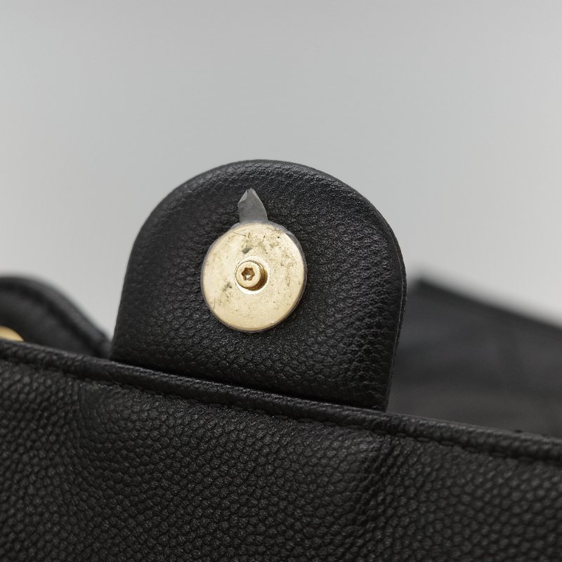 （全套全配🔥）品牌月限時特價🌟下個月就恢復原價💗 Chanel 香奈兒 25Bag 中號 黑色 菱格紋 荔枝皮牛皮 金屬鏈帶 Hobo包 肩背包-15