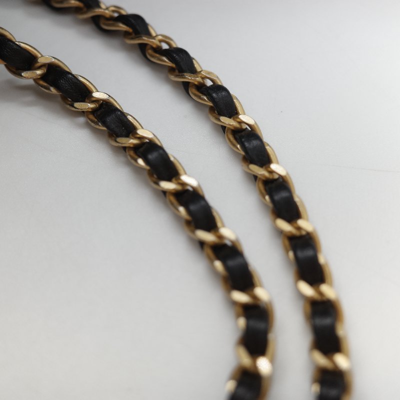 （全套全配🔥）品牌月限時特價🌟下個月就恢復原價💗 Chanel 香奈兒 25Bag 中號 黑色 菱格紋 荔枝皮牛皮 金屬鏈帶 Hobo包 肩背包-26