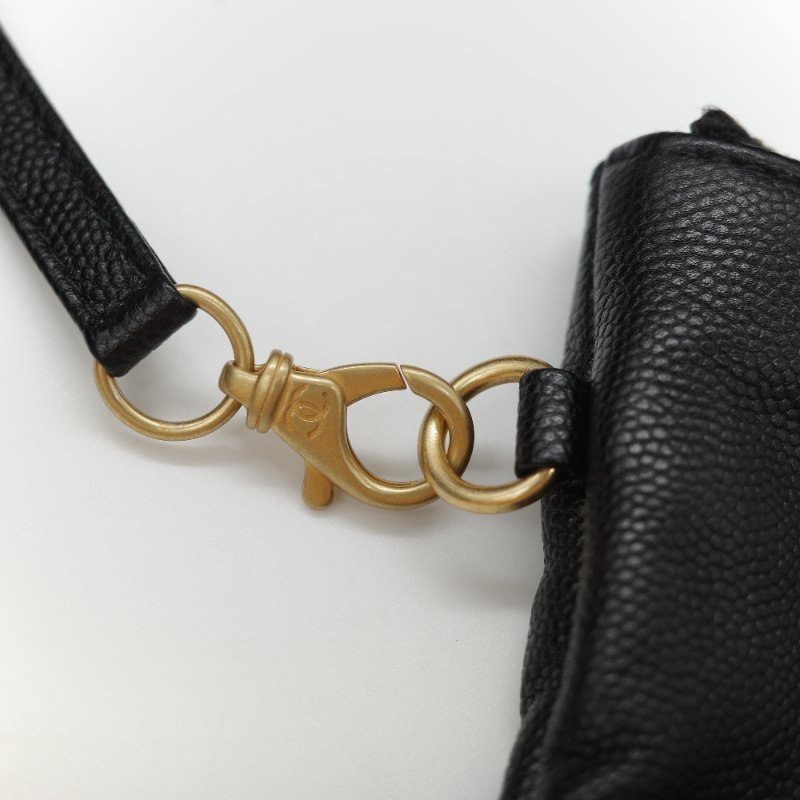 （全套全配🔥）品牌月限時特價🌟下個月就恢復原價💗 Chanel 香奈兒 25Bag 中號 黑色 菱格紋 荔枝皮牛皮 金屬鏈帶 Hobo包 肩背包-29