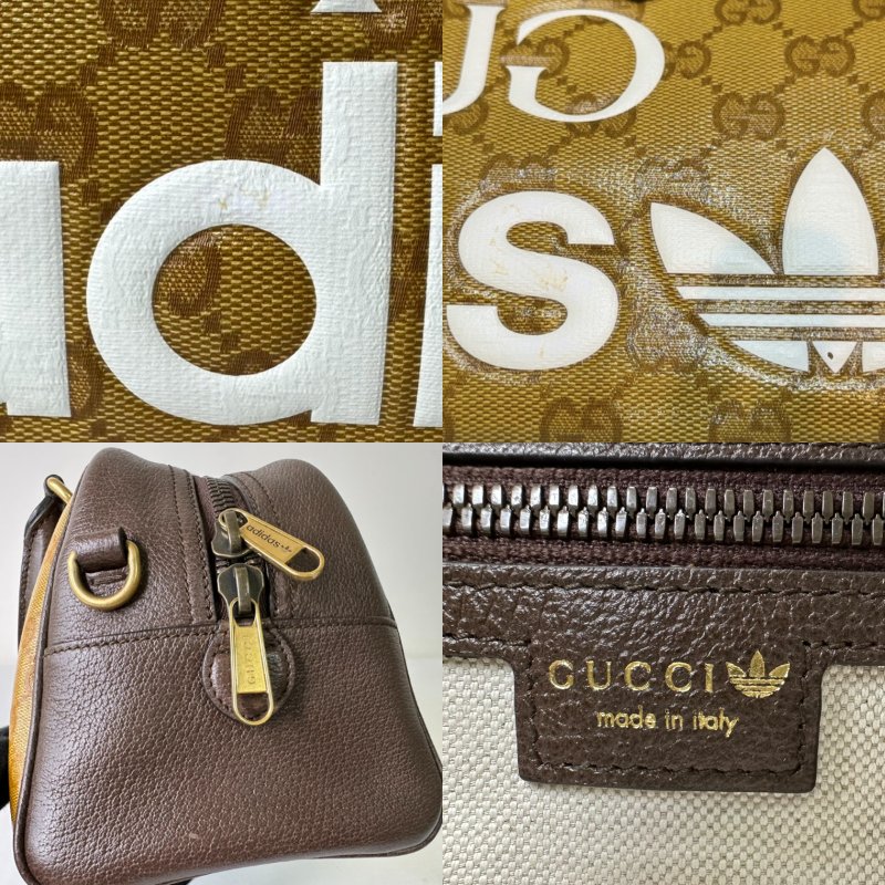 GUCCI x adidas聯名波士頓包-7