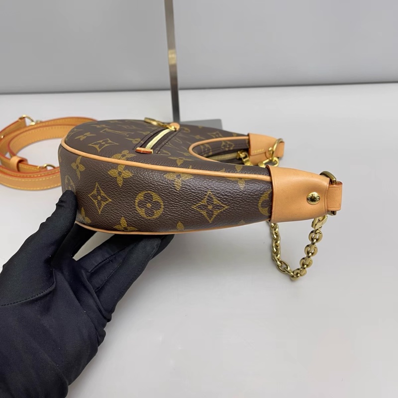 🈶購證 #全配 #芯片款 #櫃上在售🔥 Lv loop月亮腋下包-12