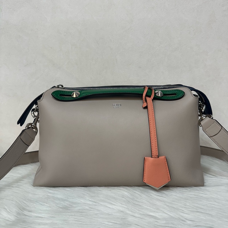 fendi 8BL124 灰綠粉銀釦by the way-0