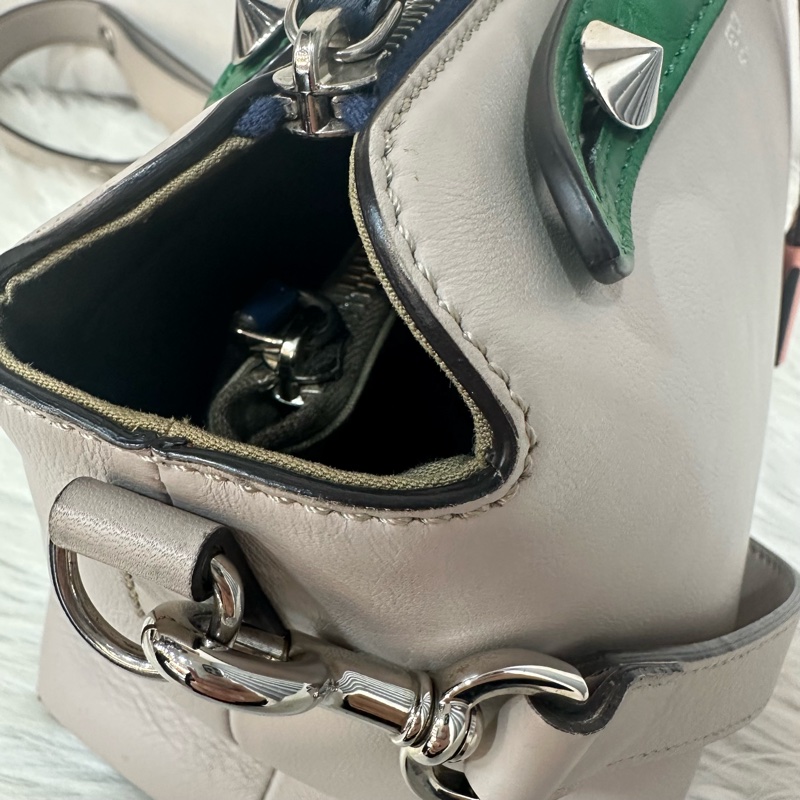 fendi 8BL124 灰綠粉銀釦by the way-29