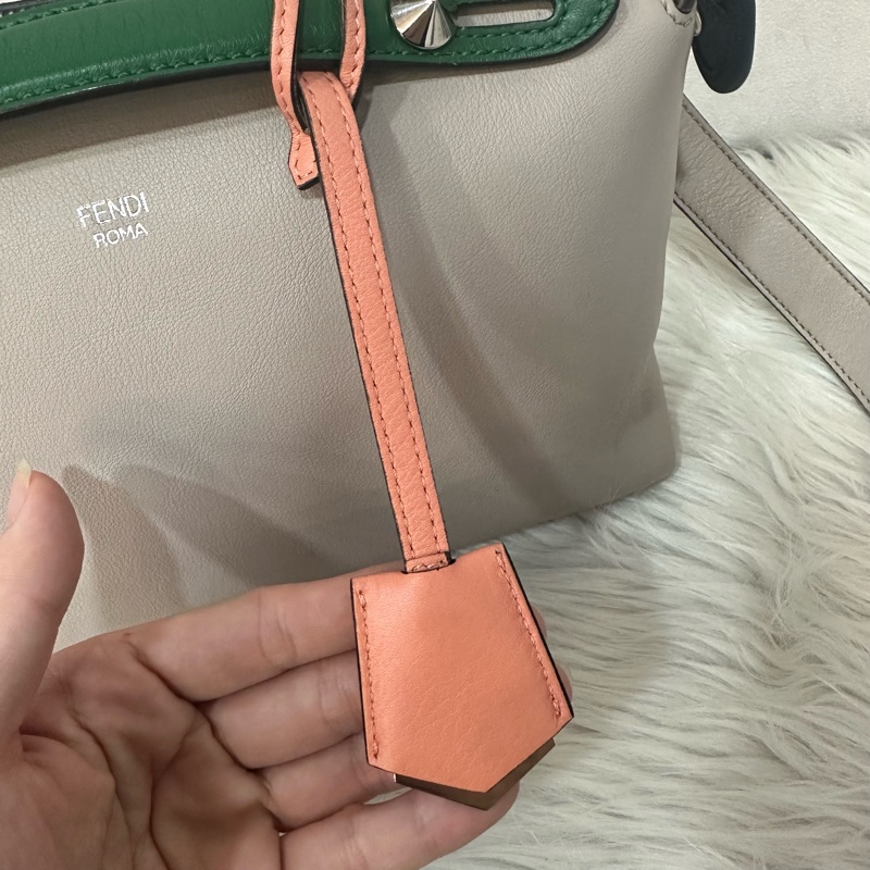 fendi 8BL124 灰綠粉銀釦by the way-37