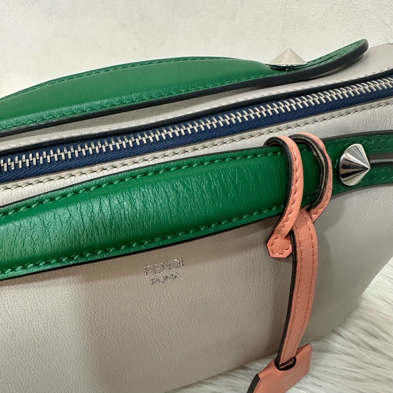 fendi 8BL124 灰綠粉銀釦by the way-42