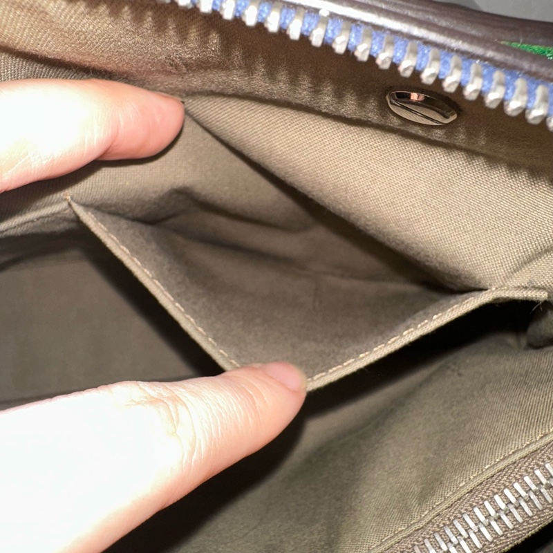 fendi 8BL124 灰綠粉銀釦by the way-60