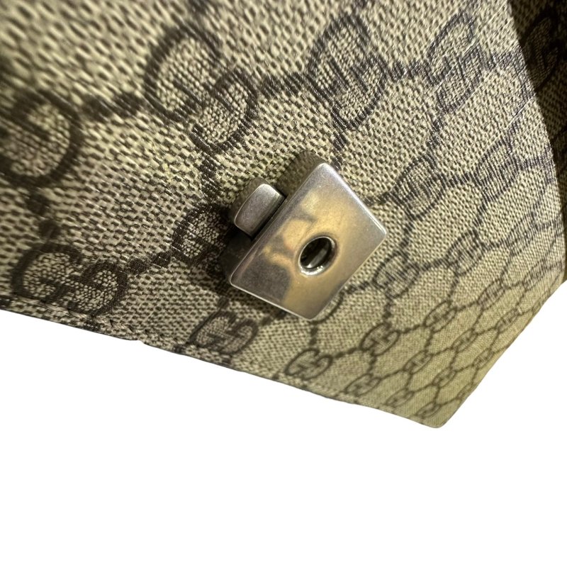 【美收精品】GUCCI茶色酒神大肩背包 4-572-14
