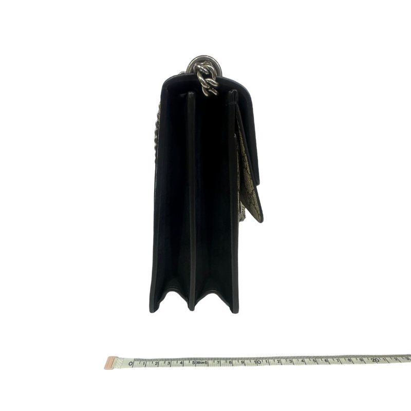 【美收精品】GUCCI茶色酒神大肩背包 4-572-22