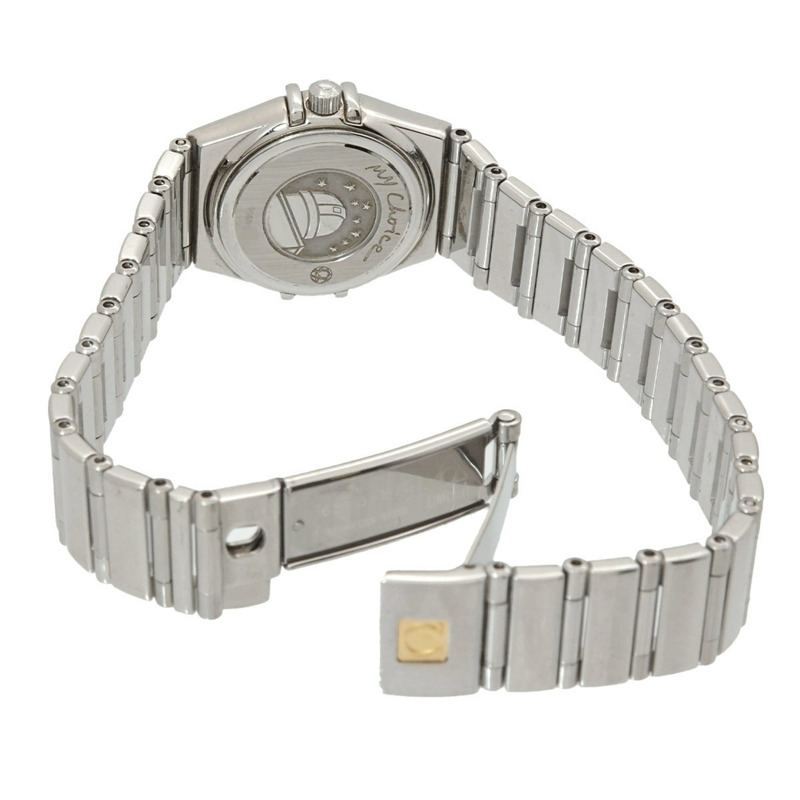 歐米茄星座系列迷你精選1561 71女錶 白色錶殼 石英錶-3