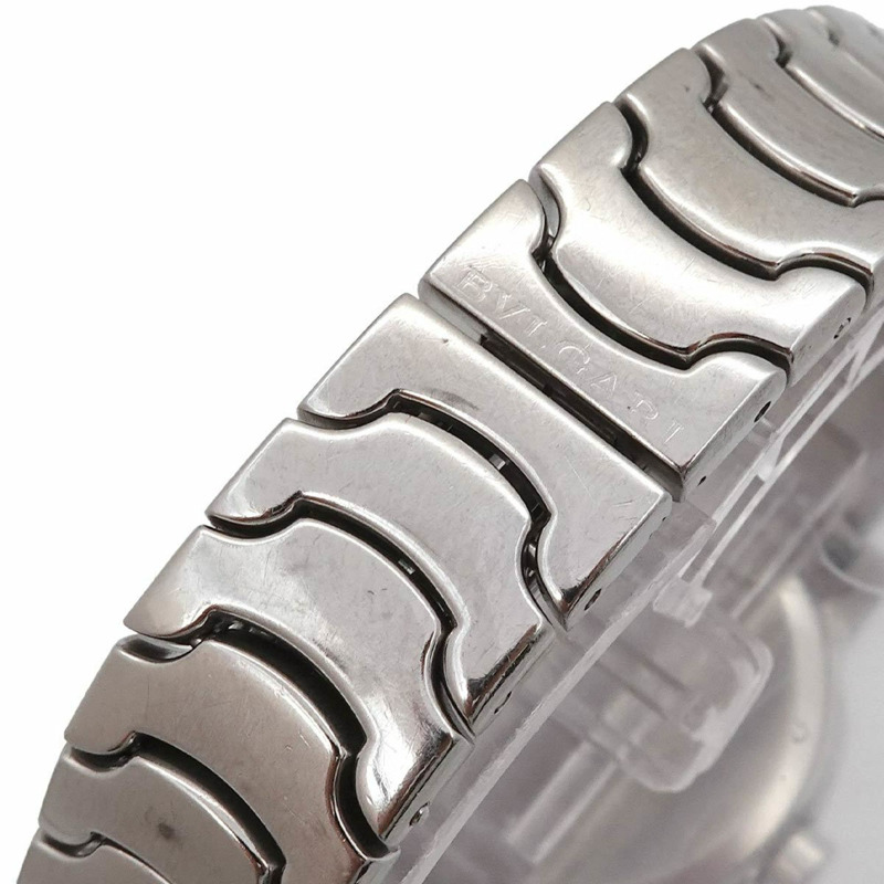 寶格麗 (Bulgari) Solo Tempo ST29S 女士腕錶，日期顯示，黑色，石英錶-5