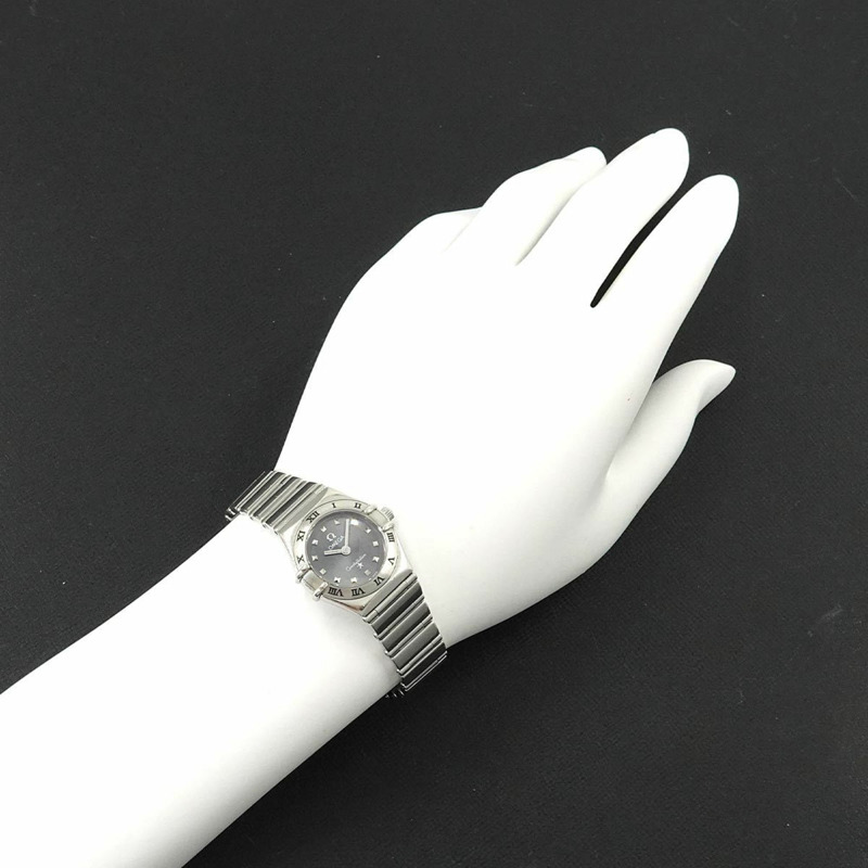 歐米茄星座系列迷你 My Choice 1561 51 女士腕錶，灰色，石英錶-2