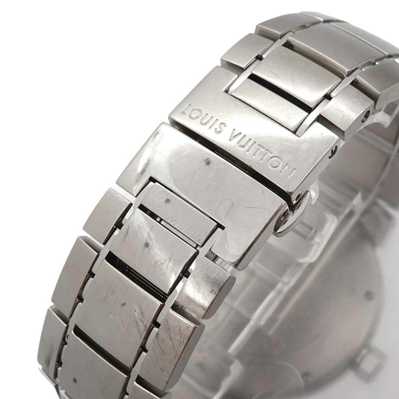 路易威登 Tambour GMT Q1131 男士腕錶，日期顯示，棕色錶盤，自動機械機芯-5