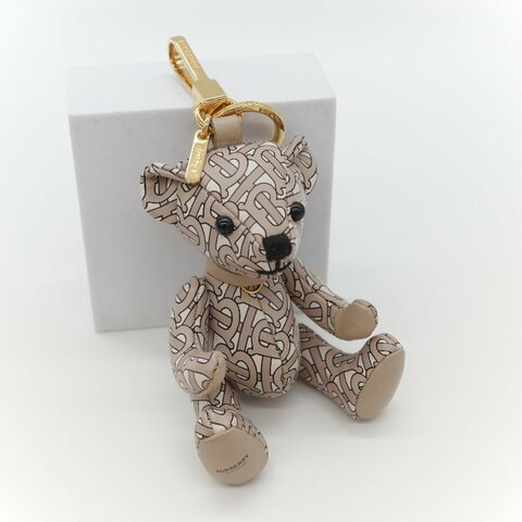 Burberry 巴寶莉 Thomas Bear 經典格紋喀什米爾 小熊包包掛飾