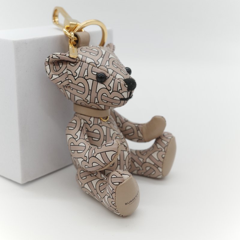 Burberry 巴寶莉 Thomas Bear 經典格紋喀什米爾 小熊包包掛飾-2