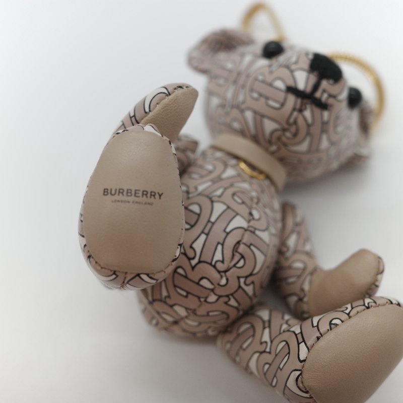 Burberry 巴寶莉 Thomas Bear 經典格紋喀什米爾 小熊包包掛飾-6