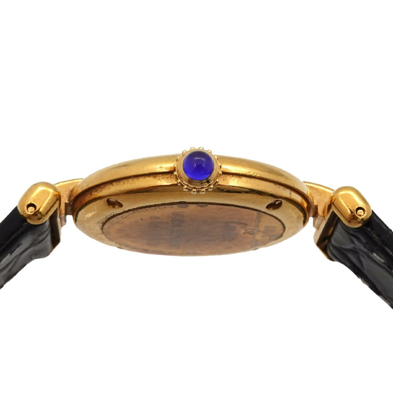 卡地亞 Mustcolisee Vermeil 女士腕錶，白色，SV925，石英。-4