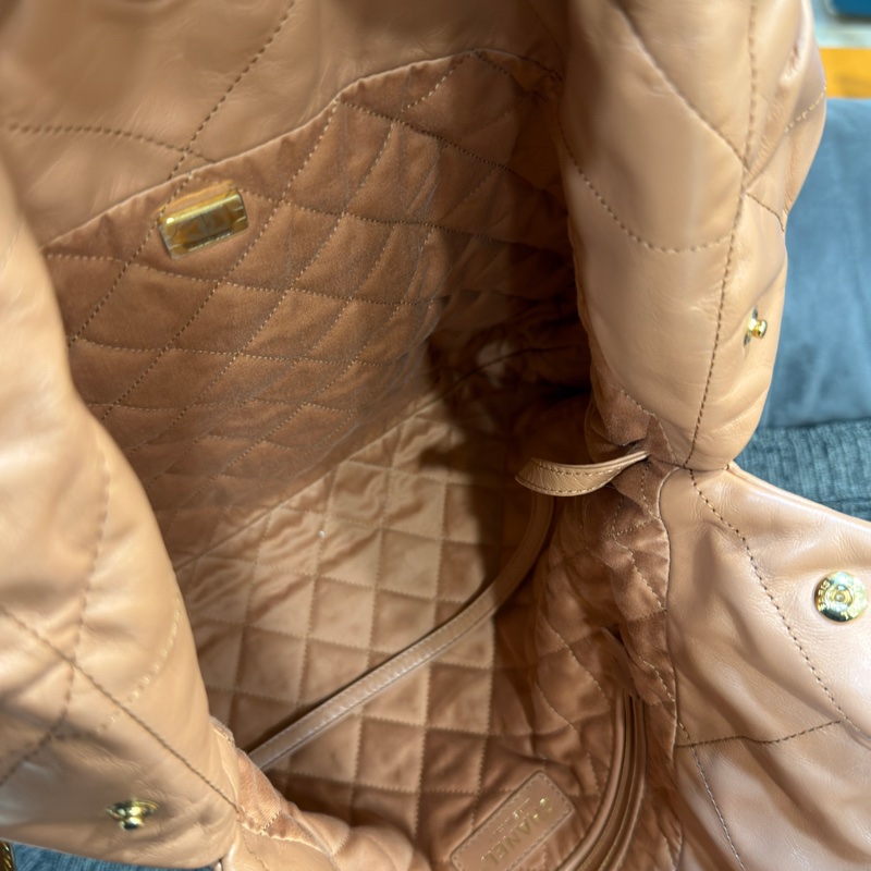 #櫃上在售23萬 #全網最低💰 #99新閒置 香奈兒焦糖棕22bag 芯片款-10