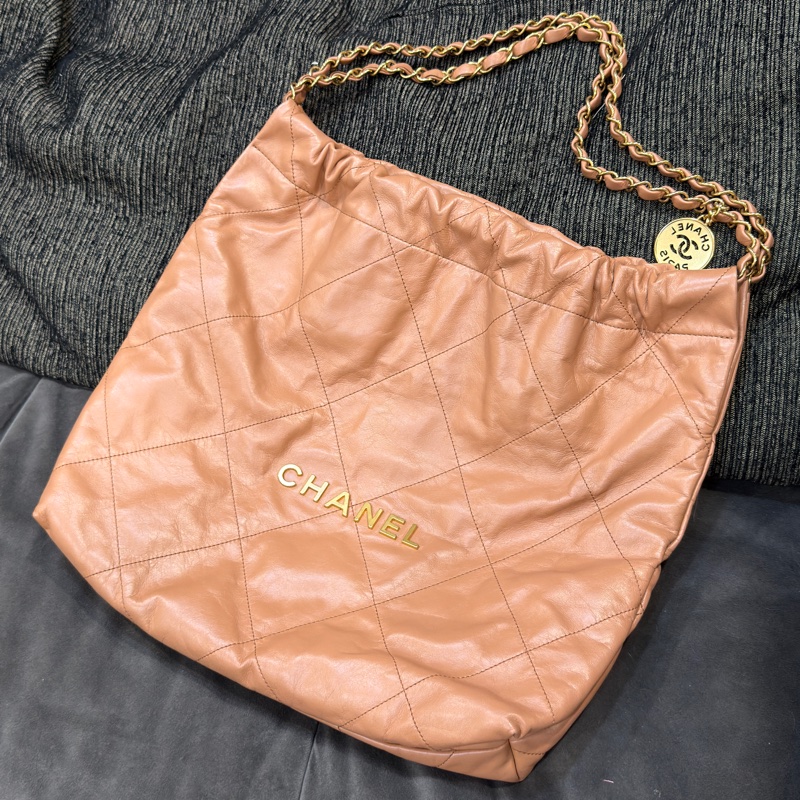 #櫃上在售23萬 #全網最低💰 #99新閒置 香奈兒焦糖棕22bag 芯片款-18